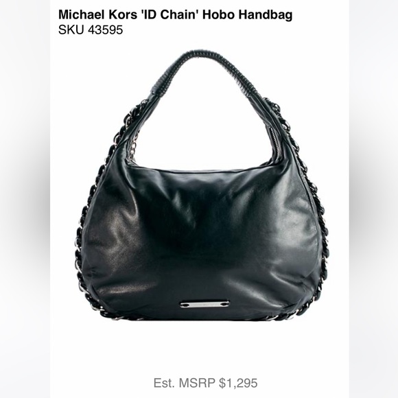 Michael Kors 'ID Chain' Hobo Handbag NOT PART OF THE SALE - Picture 14 of 14